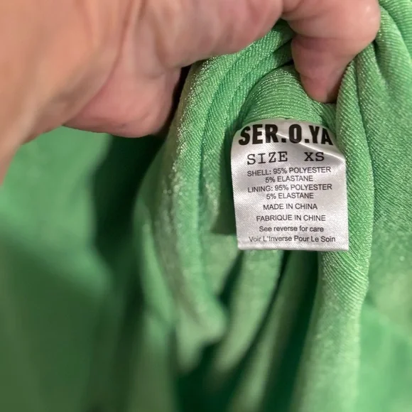 SER.O.YA Mint Green Mini Dress - Picture 12 of 12